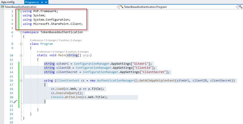 Token Based Authentication in SharePoint Online